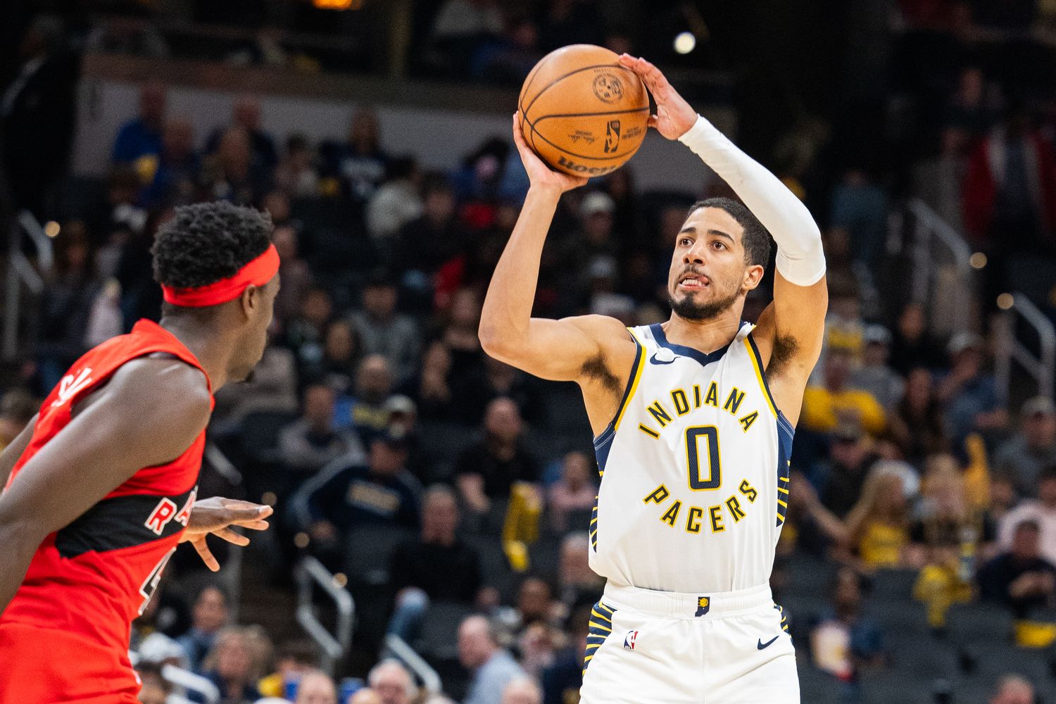 Tyrese Haliburton Indiana Pacers Pascal Siakam
